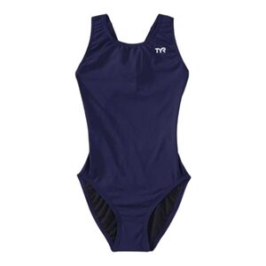 TYR Durafast Navy Elite Maxfit One Piece Swimsuit  Size 32 NWOT